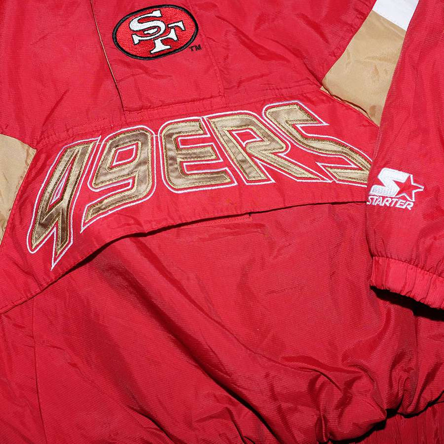 Vintage Starter San Francisco 49ers Anorak XLarge
