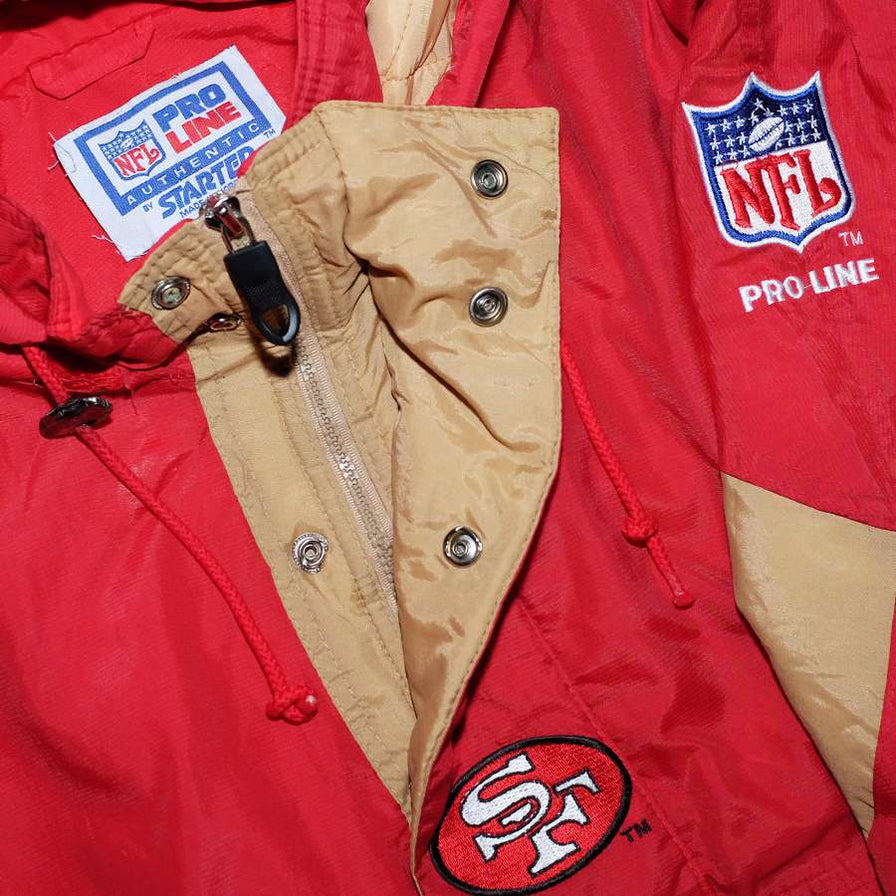 Vintage Starter San Francisco 49ers Anorak XLarge