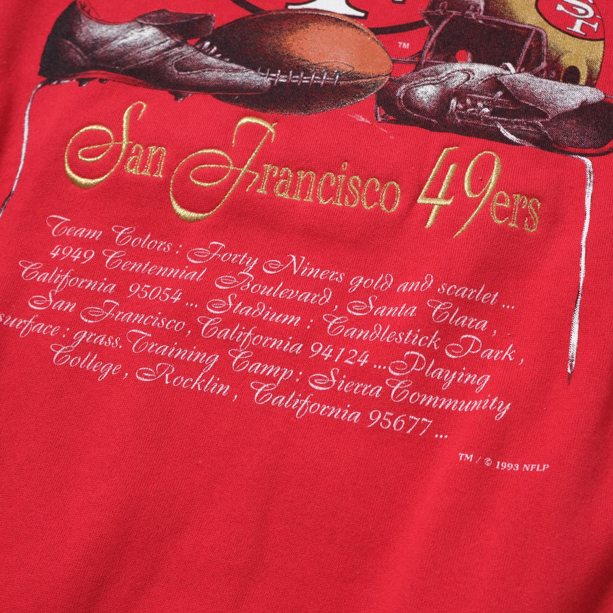 Vintage Deadstock San Francisco 49ers Sweater Large