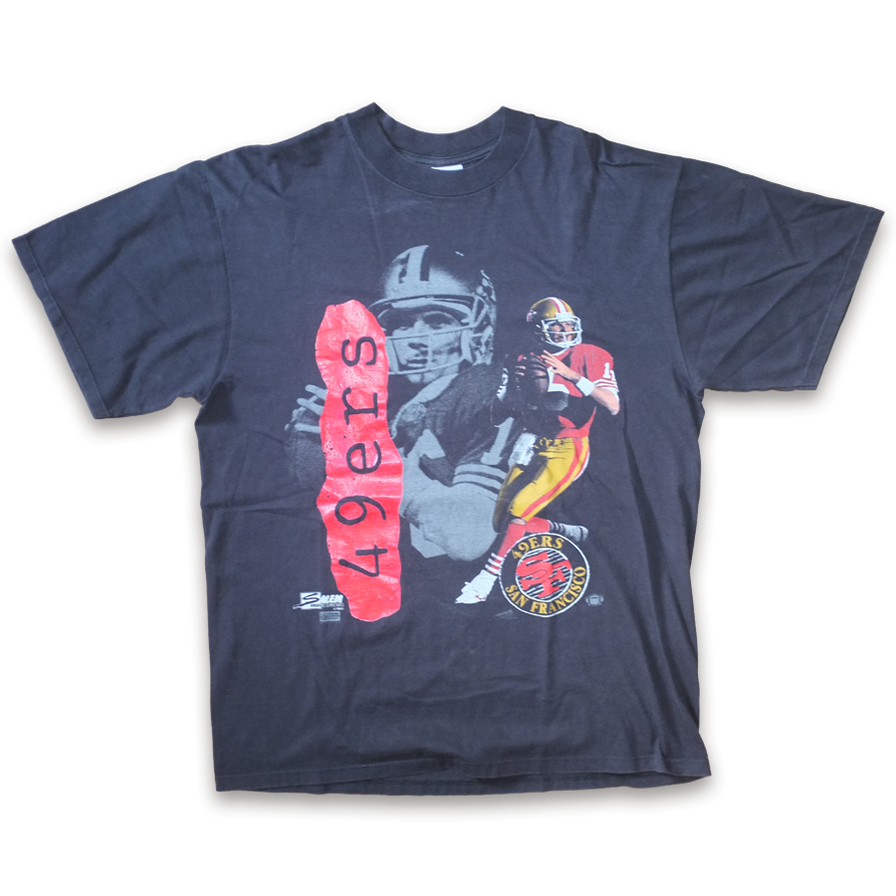 San Francisco 49ers T-Shirt Large - Double Double Vintage