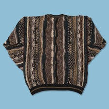 Vintage Coogi Style Knit Sweater Large 