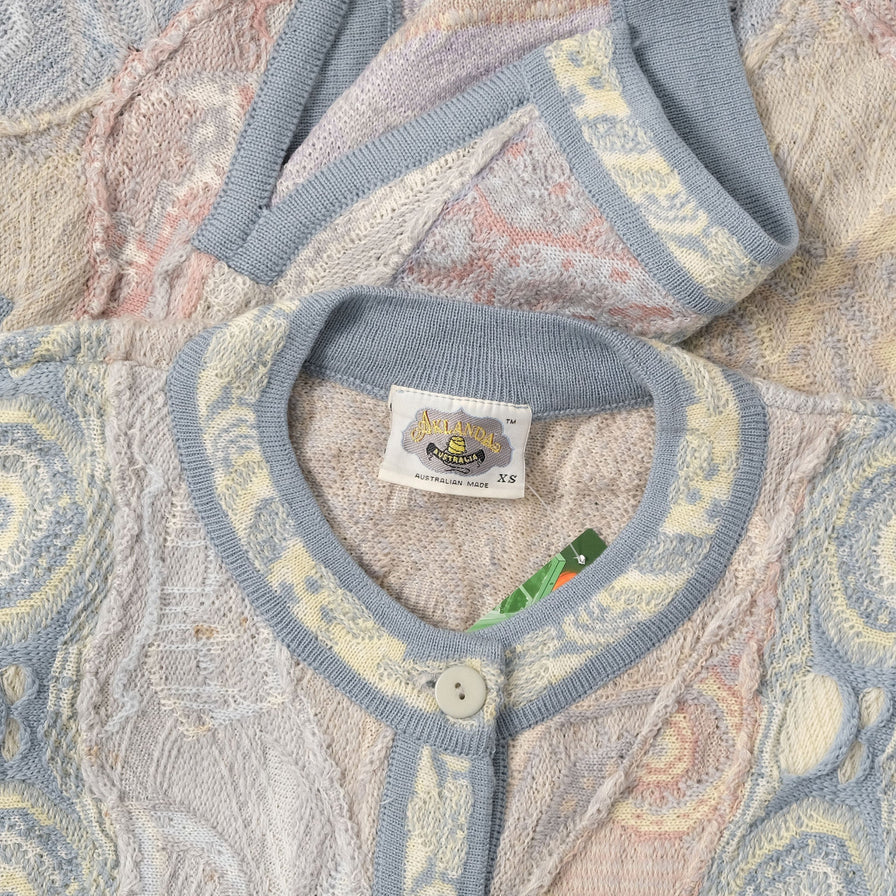 Vintage Women's Coogi Style Knit Cardigan Small 