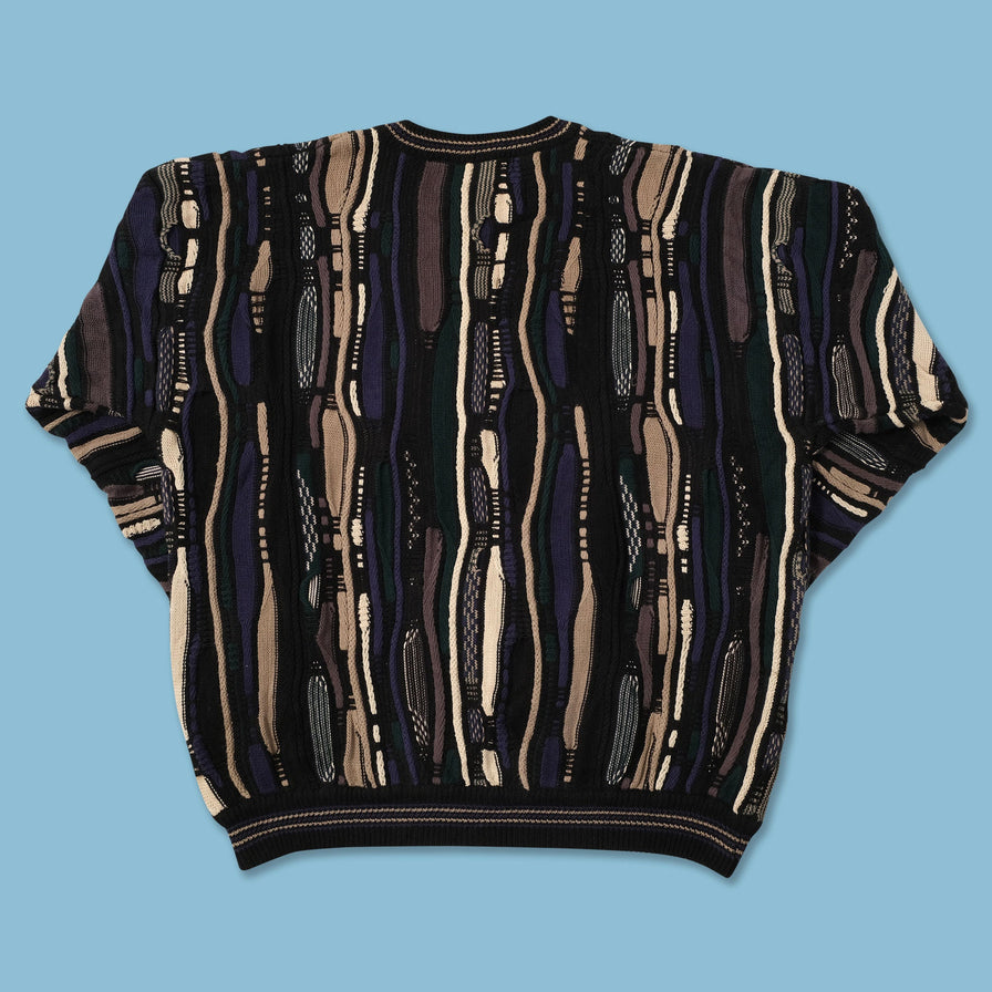 Vintage Coogi Style Knit Sweater XLarge 