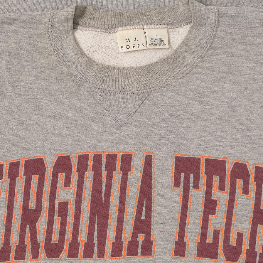 Vintage Virginia Tech Sweater Large 
