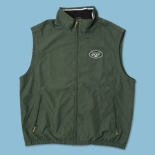 Vintage Reebok New York Track Vest Large 