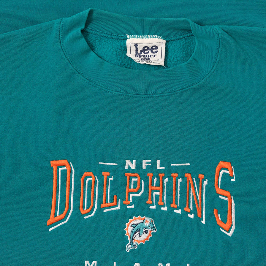 Vintage Miami Dolphins Sweater XXLarge 