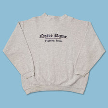 Vintage Notre Dame Fighting Irish Sweater Medium 
