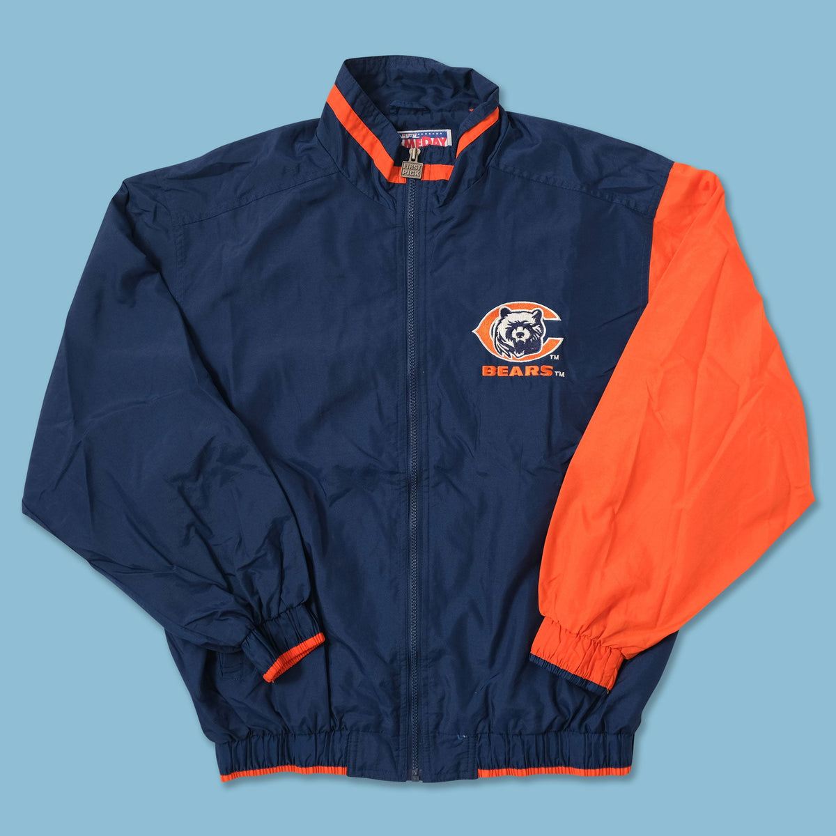Vintage Chicago Bears Track Jacket Large kaufen – Double Double Vintage