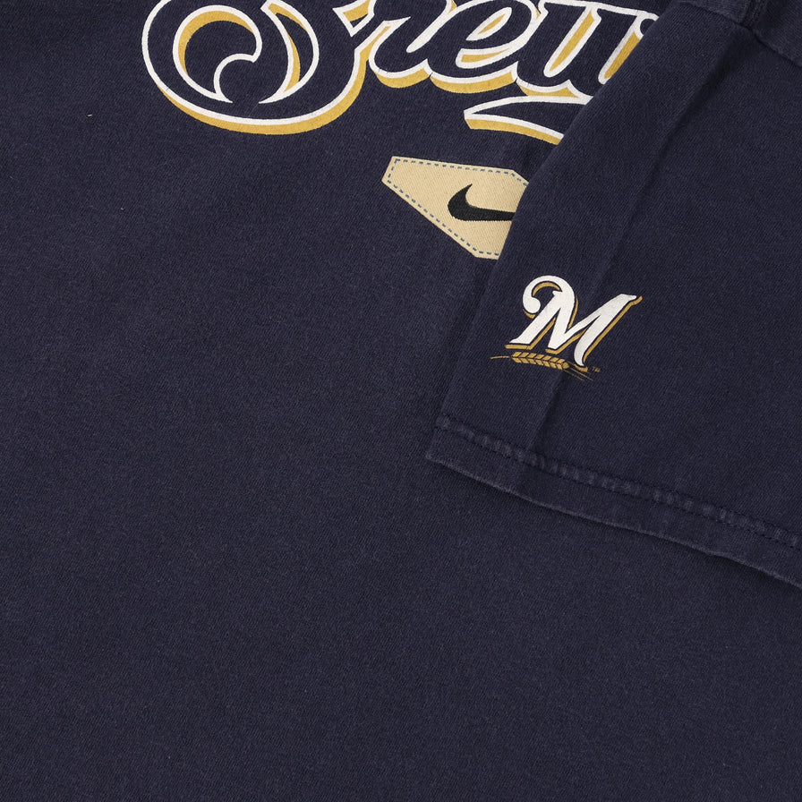 2005 Nike Milwaukee Brewers T-Shirt Small 