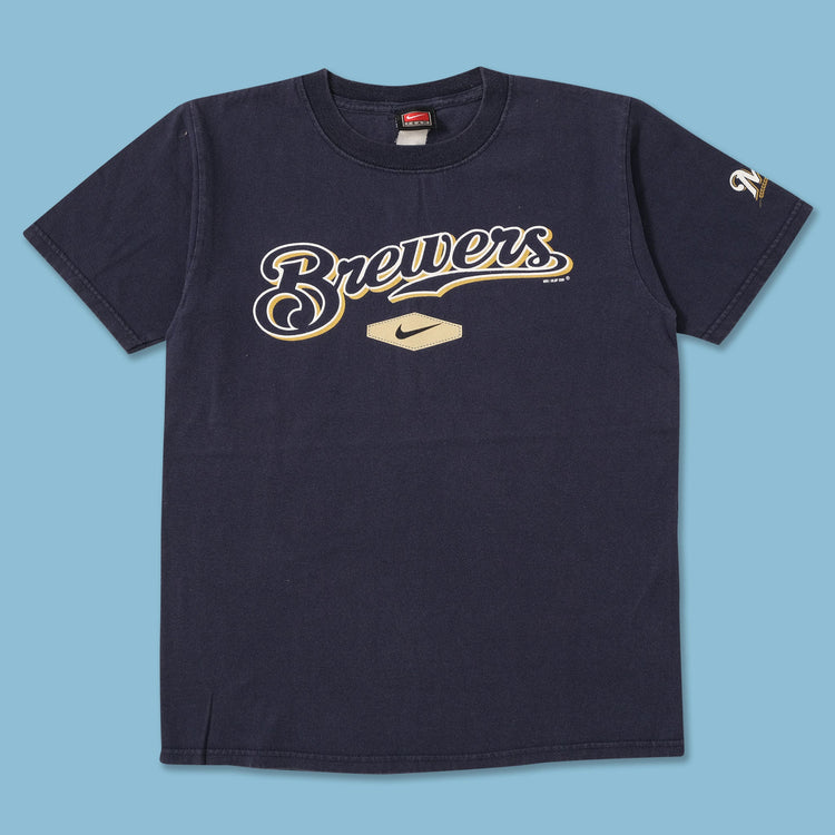 2005 Nike Milwaukee Brewers T-Shirt Small