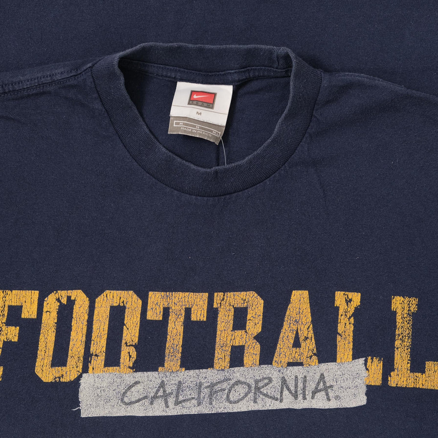 Vintage Nike Football California T-Shirt Medium 