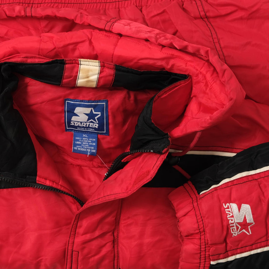 Vintage Starter Nebraska Huskers Anorak XLarge 