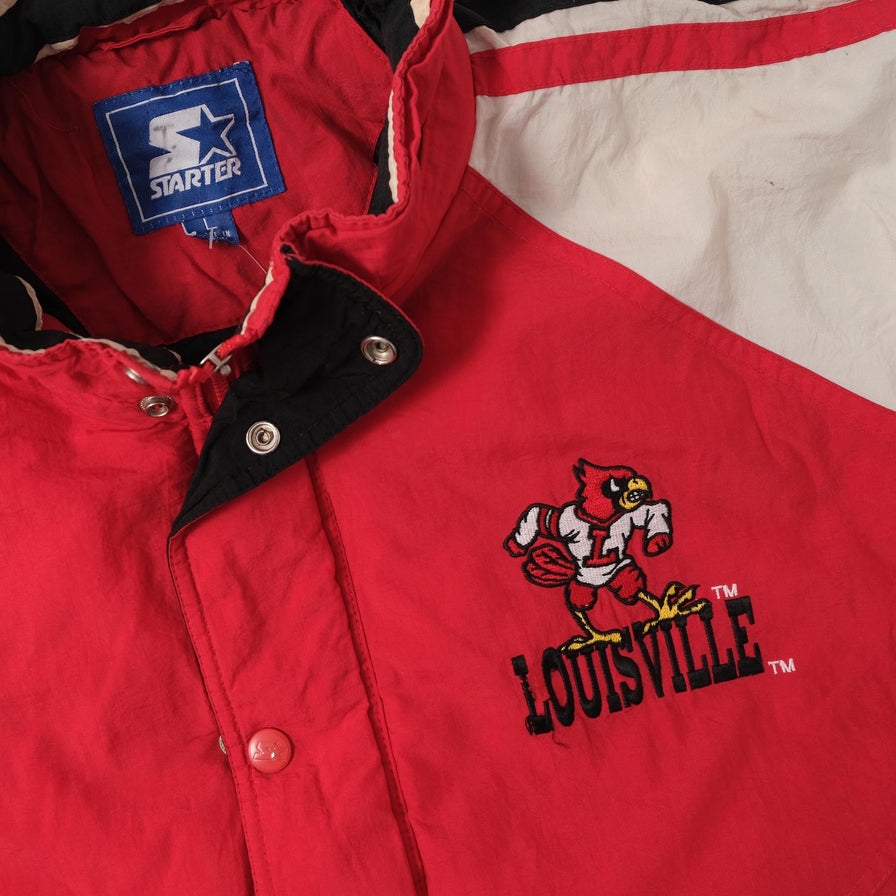 Vintage Starter Louisville Carrdinals Anorak Large 