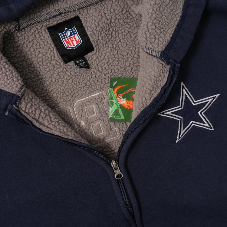 Dallas Cowboys Padded Zip Hoody XLarge
