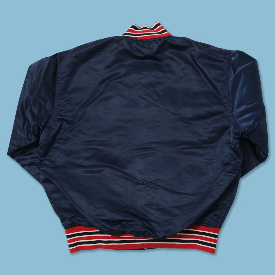 Vintage Starter Boston Red Sox Satin Bomber Jacket Small 