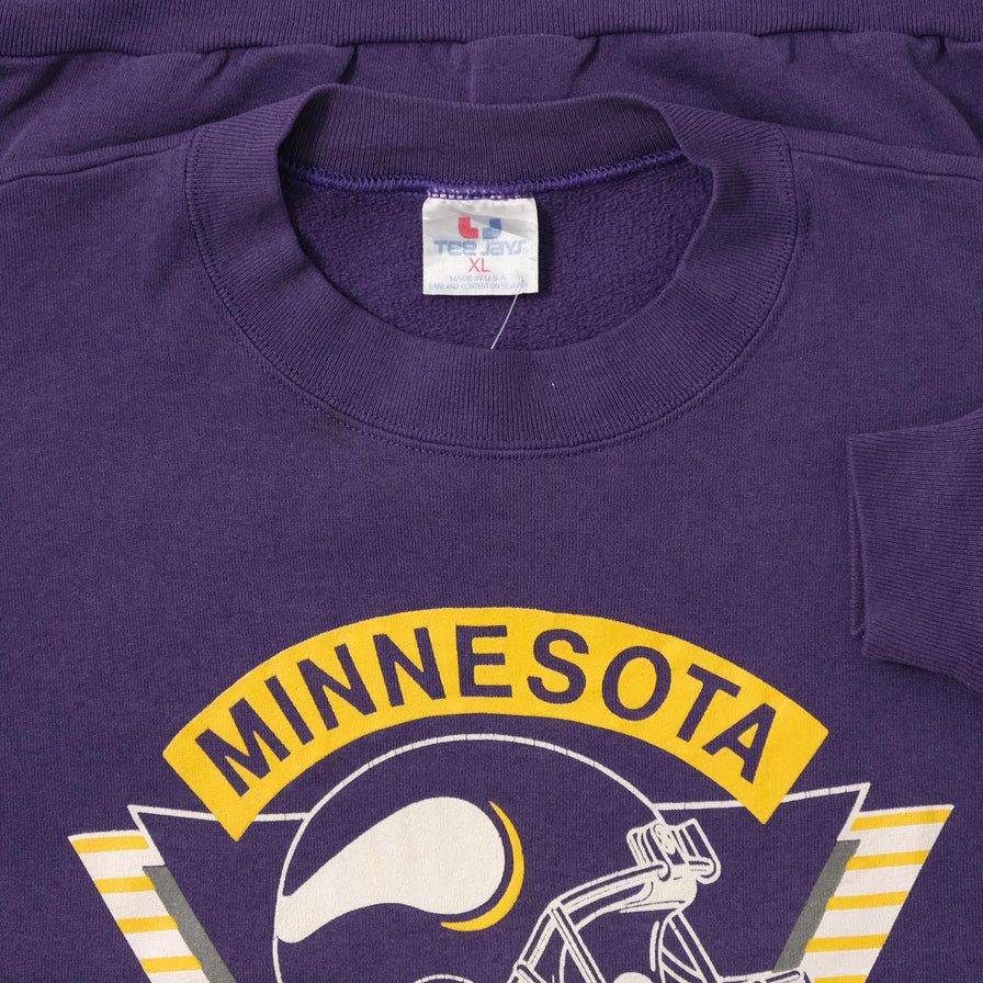 Vintage Minnesota Vikings Sweater Large 