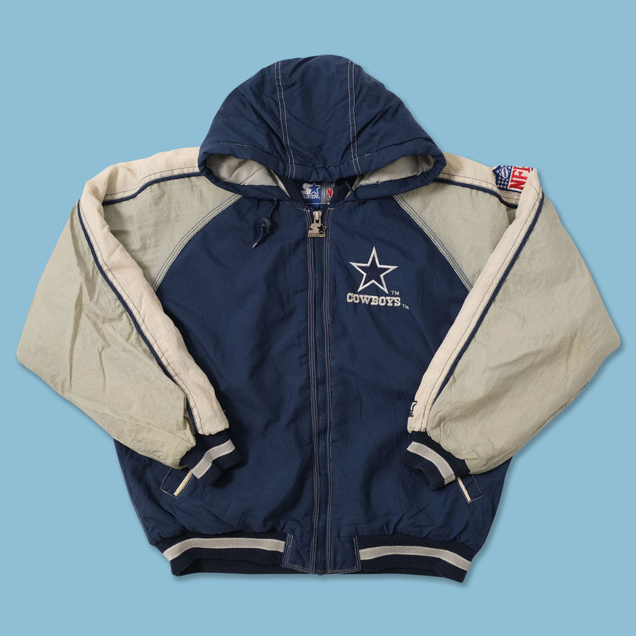 Vintage Starter Dallas Cowboys Padded Jacket Small 
