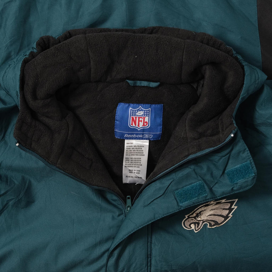 Vintage Philadelphia Eagles Padded Jacket Large 