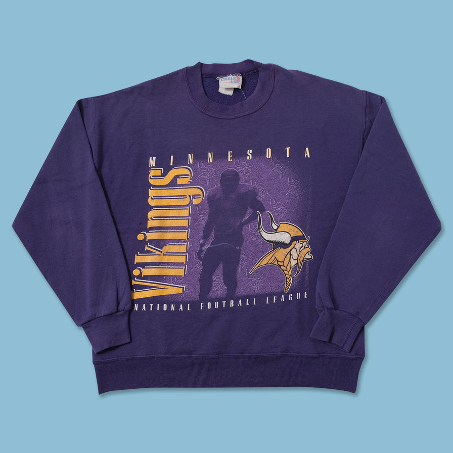 Vintage Chalkline Minnesota Vikings Sweater Large 
