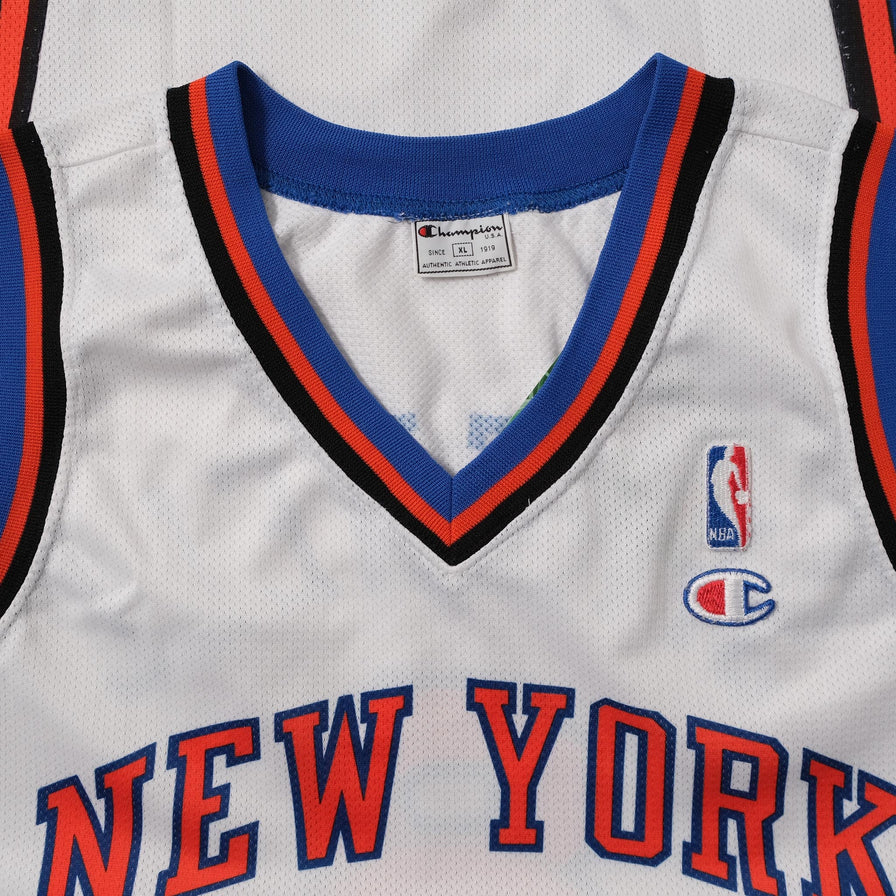 Vintage New York Knicks Sprewell Jersey XLarge 