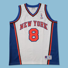 Vintage New York Knicks Sprewell Jersey XLarge 
