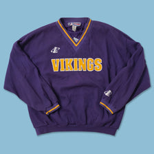 Vintage Minnesota Vikings Windbreaker XLarge 