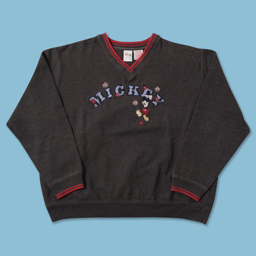 Vintage Mickey Mouse Sweater Large 