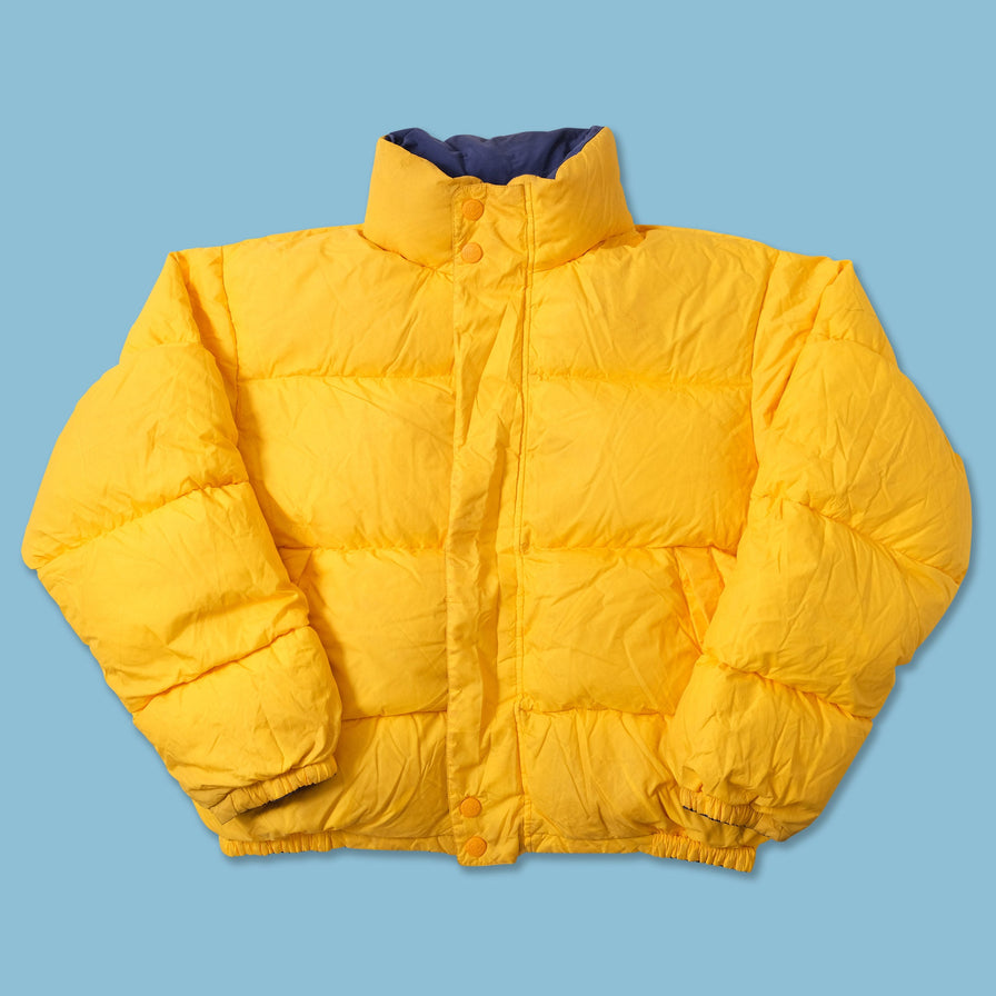 Vintage Nautica Reversible Puffer Jacket Medium 