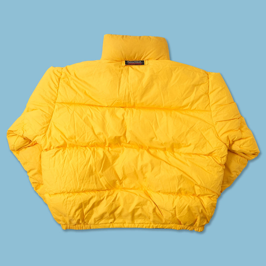 Vintage Nautica Reversible Puffer Jacket Medium 