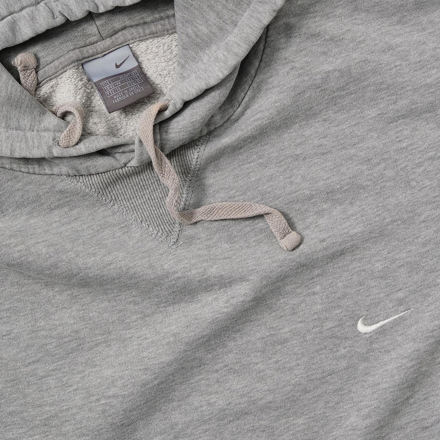 Vintage Nike Mini Swoosh Hoody Large 