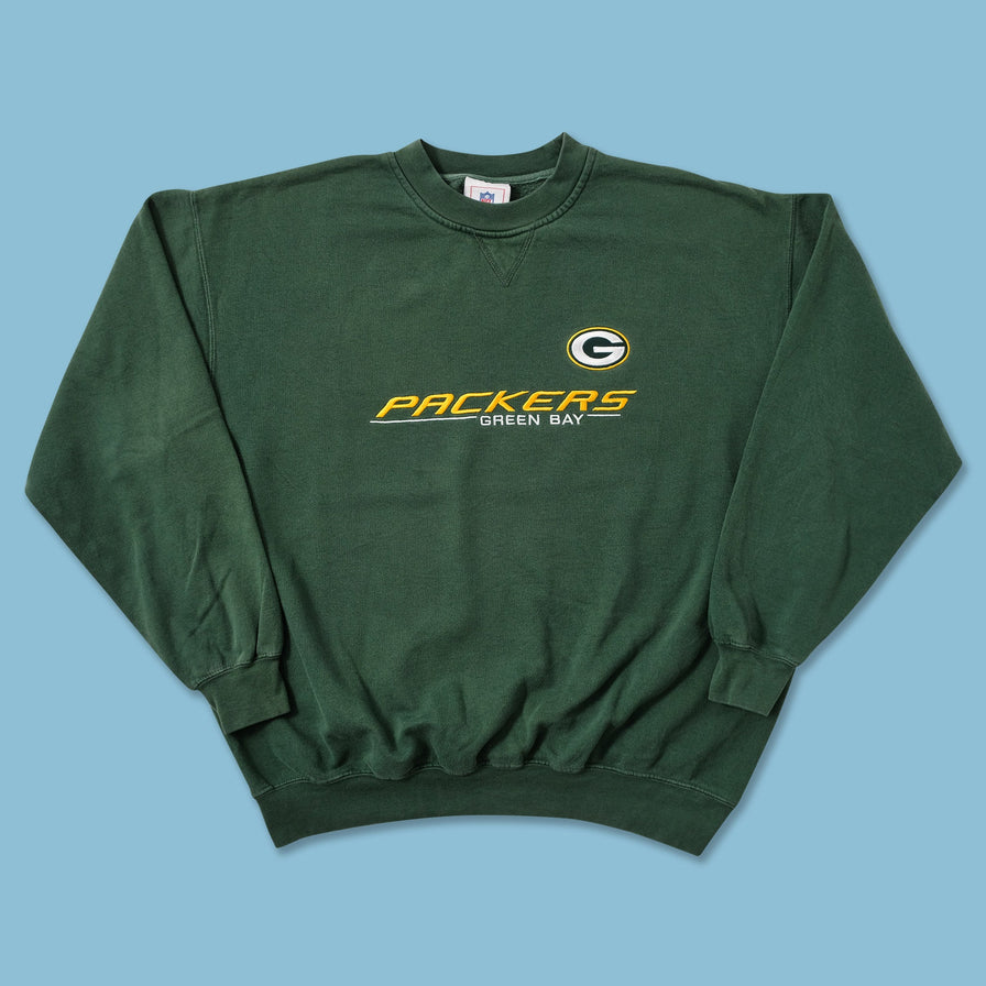Vintage Green Bay Packers Sweater Large 