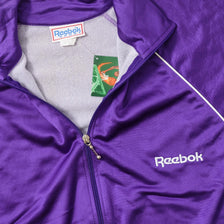 Vintage Women's Reebok Track Jacket Medium 