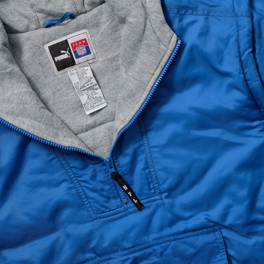 Vintage Puma Detroit Lions Anorak Medium 