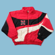 Vintage Nebraska Huskers Padded Jacket XLarge 