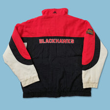 Vintage Chicago Blackhawks Padded Jacket XLarge 