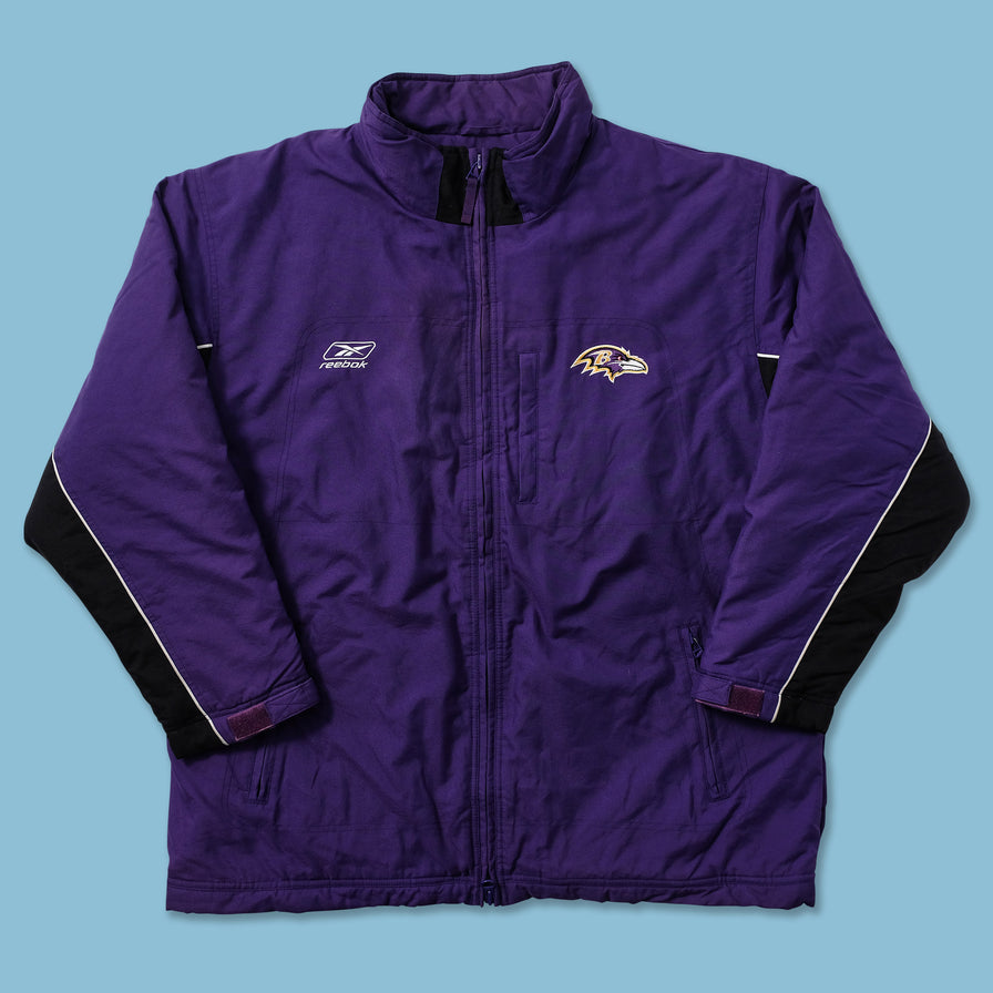 Vintage Reebok Baltimore Ravens Padded Jacket XXL | Double Double