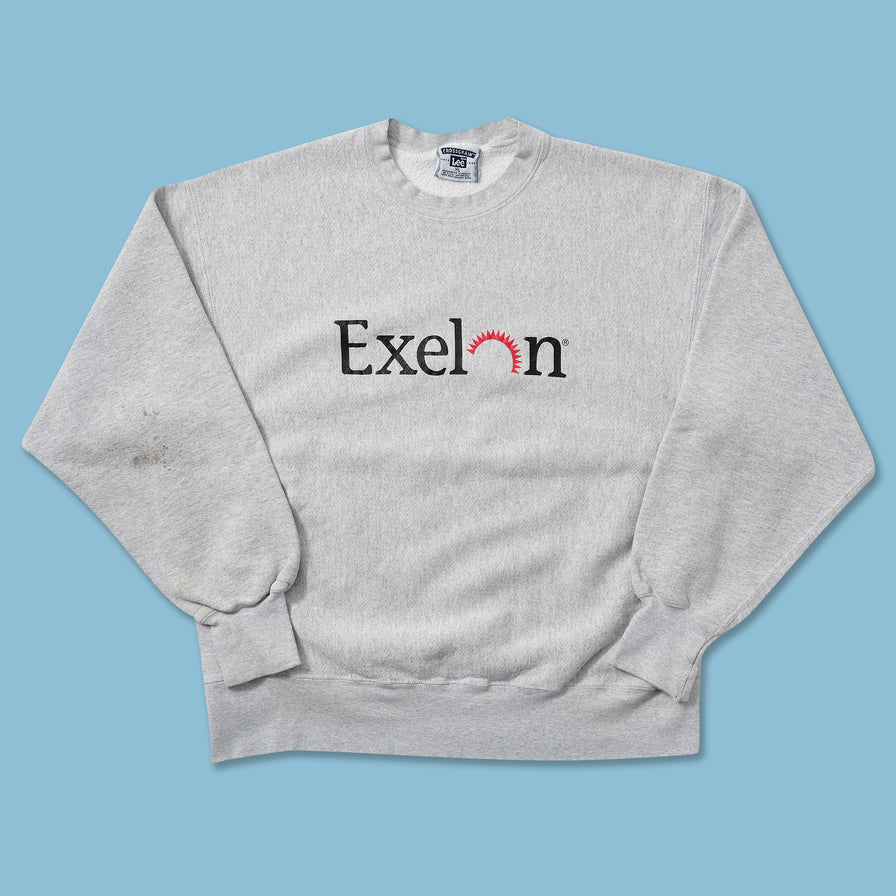 Vintage Exelon Sweater Large 