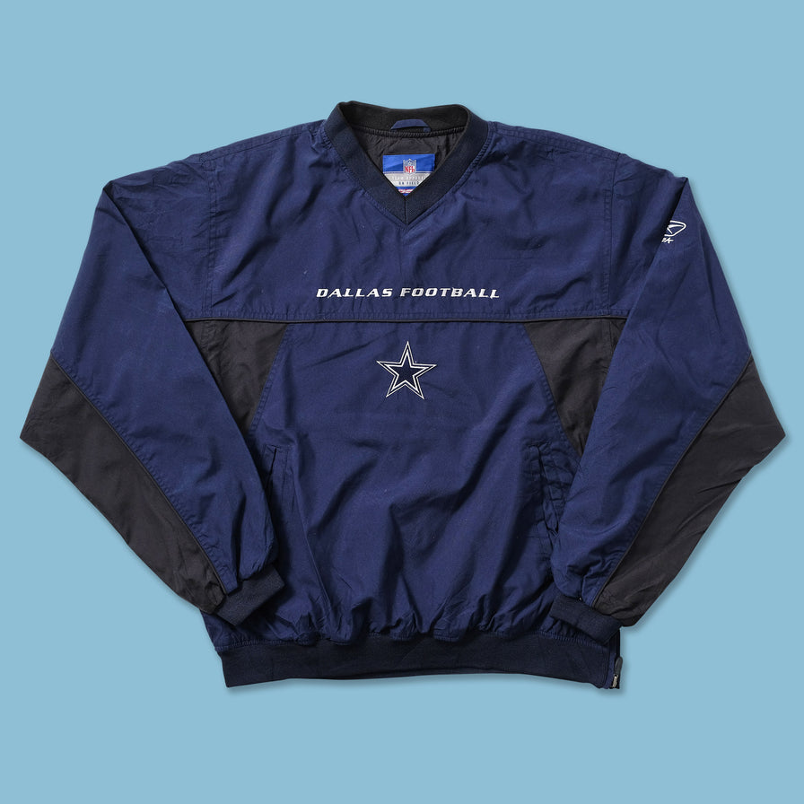 Vintage Reebok Dallas Cowboys Windbreaker Medium 