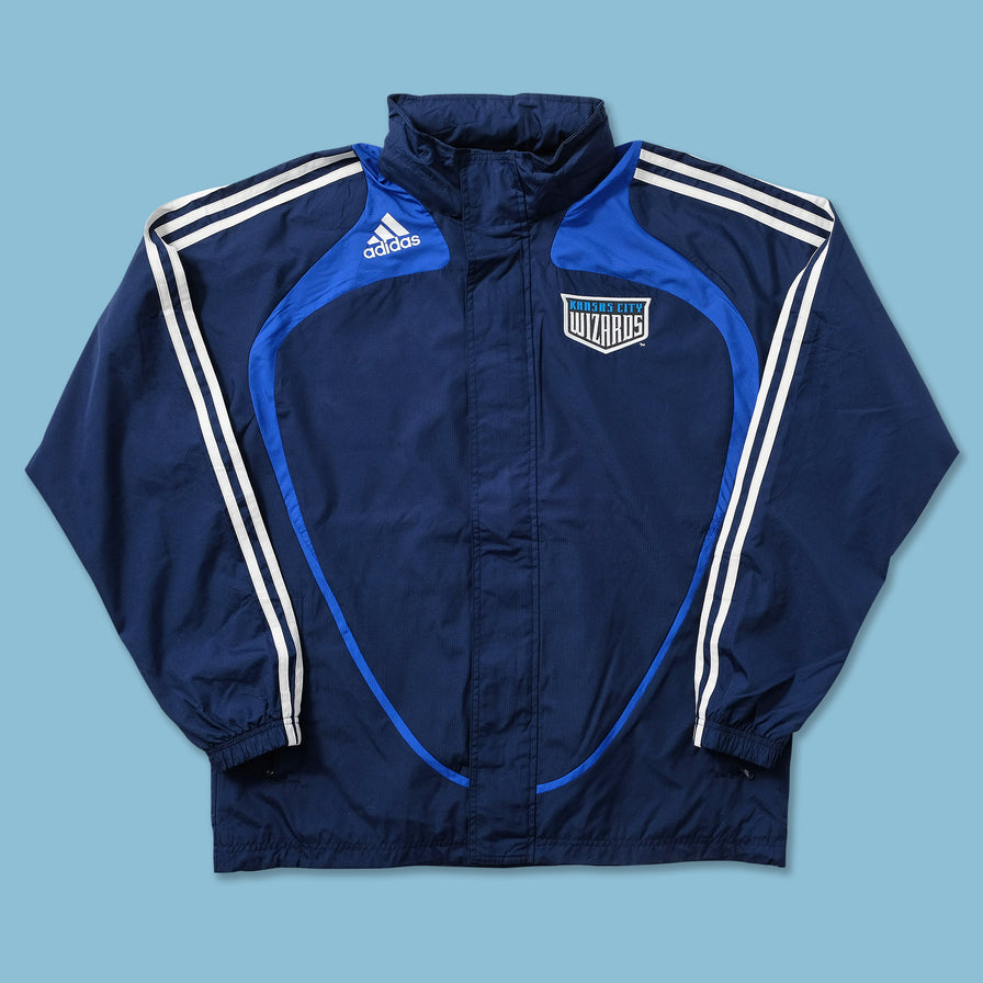 Vintage adidas Kansas City Wizards Light Jacket Medium 