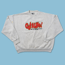 Vintage Get A Life Sweater XLarge 