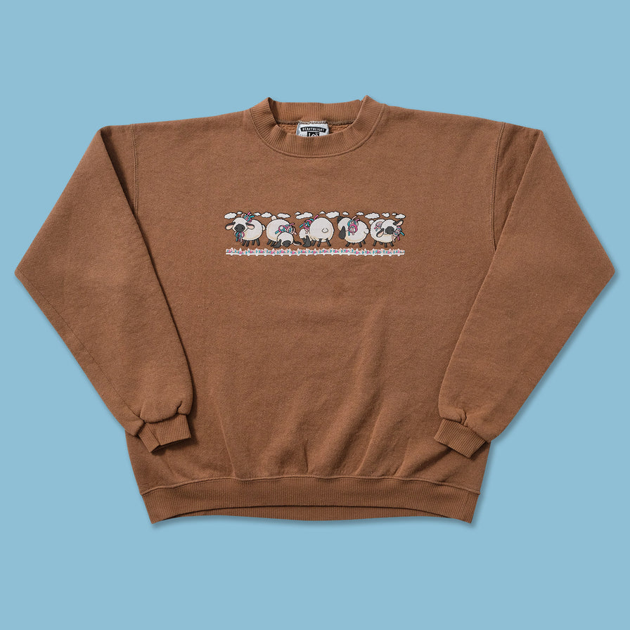 Vintage Sheep Sweater Small 