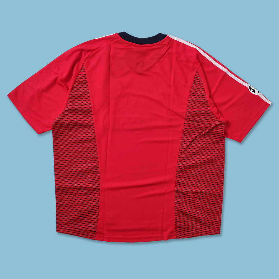 2002 adidas FC Bayern Munich CL Jersey XLarge 