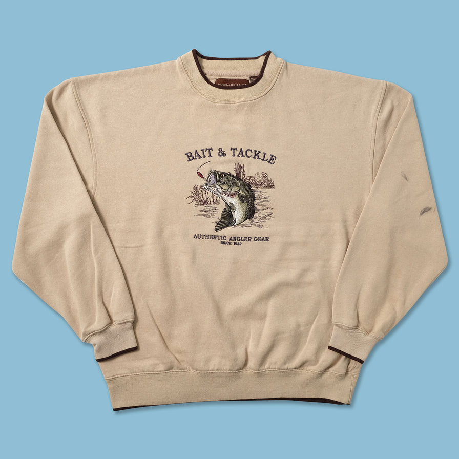 Fishing Sweater Medium - Double Double Vintage