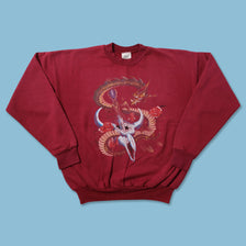 Vintage Dragon Sweater Medium - Double Double Vintage