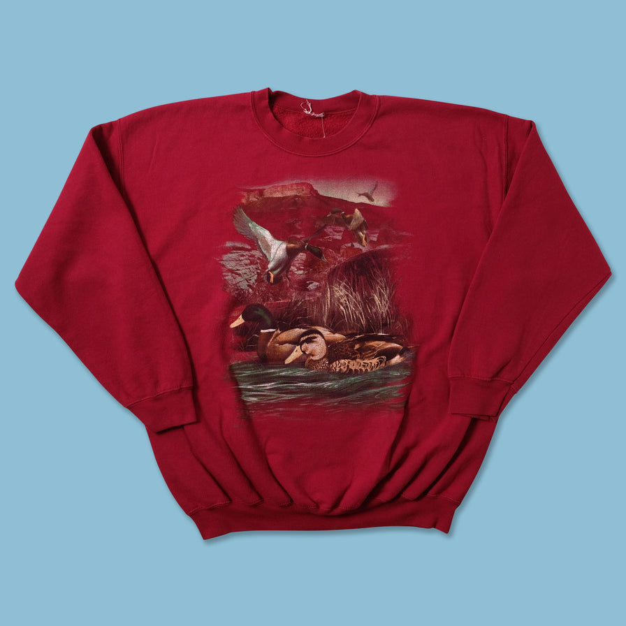 Vintage Ducks Sweater XLarge - Double Double Vintage