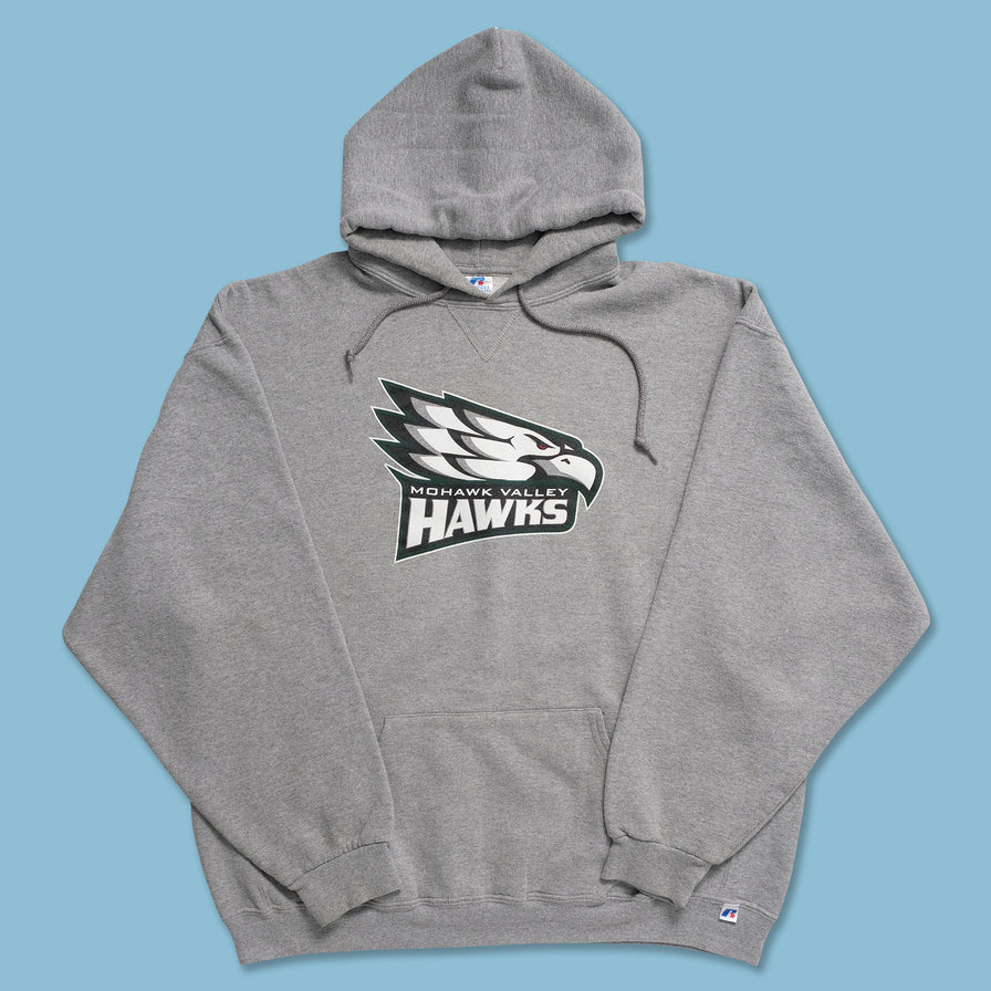 Russel Athletic Mohawk Valley Hawks Hoody XLarge - Double Double Vintage