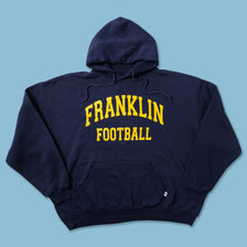 Vintage Russel Athletic Franklin Football Hoody Large - Double Double Vintage