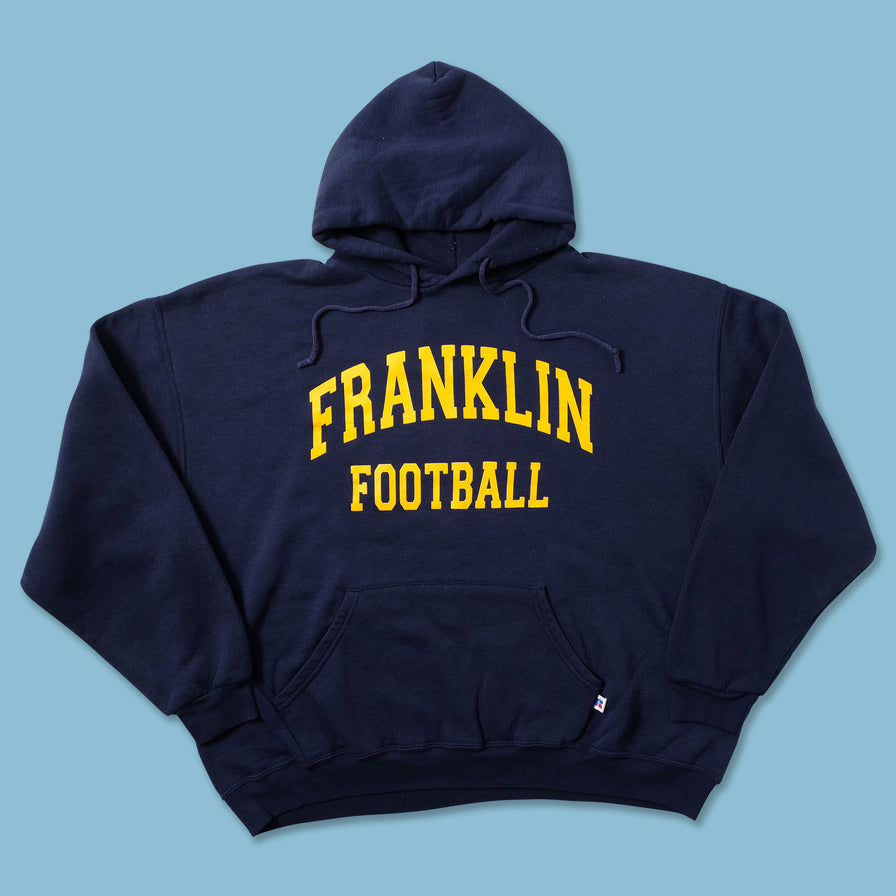 Vintage Russel Athletic Franklin Football Hoody Large - Double Double Vintage