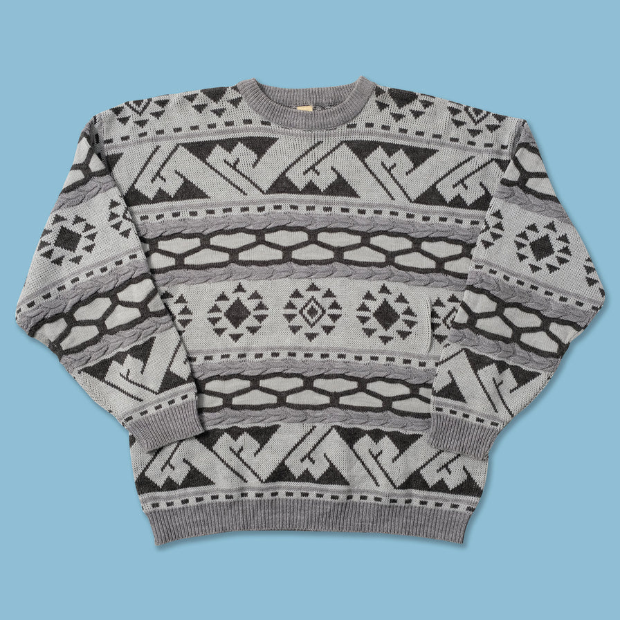 Vintage Knit Sweater Large - Double Double Vintage