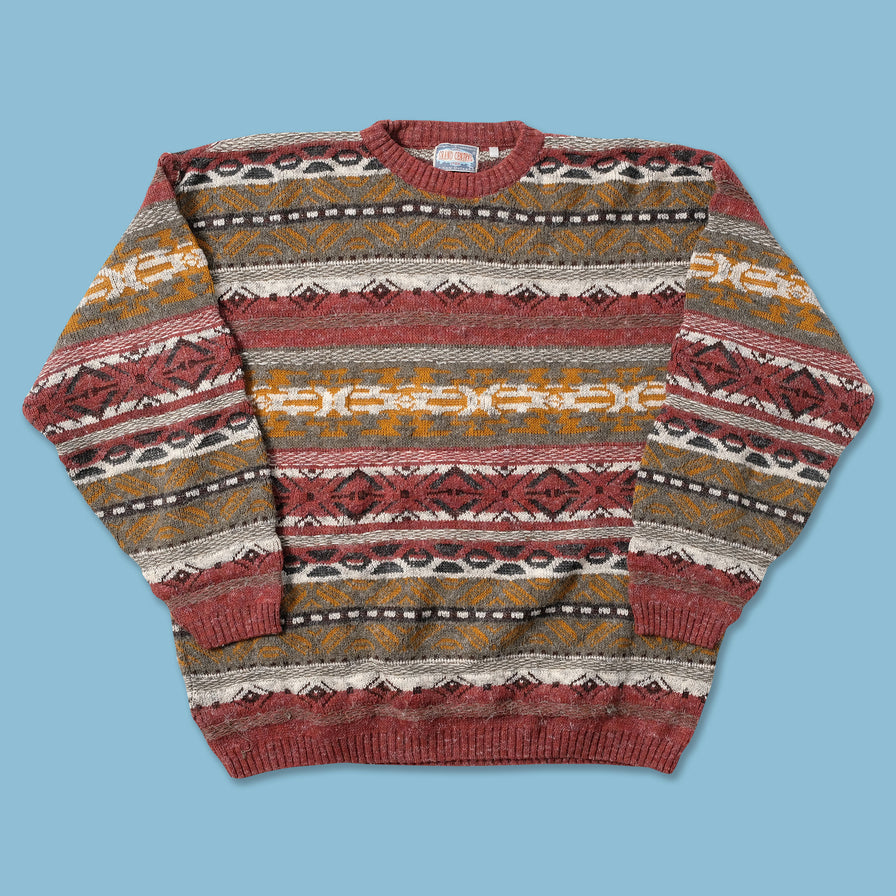 Vintage Knit Sweater Large - Double Double Vintage